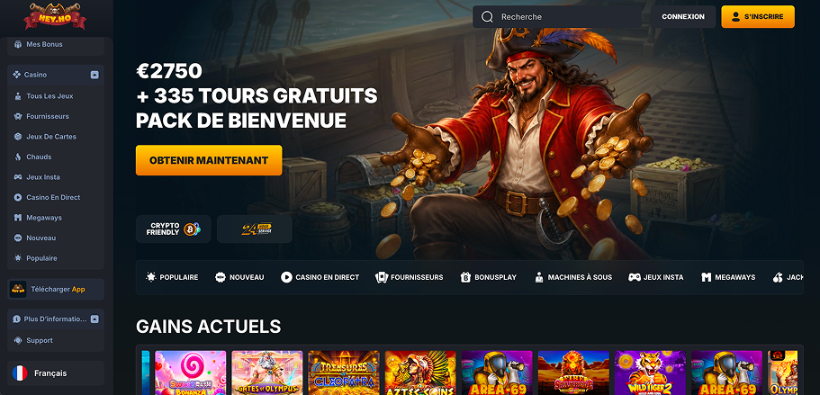 Avis Sur Nouveau site web HeyHo5 Casino