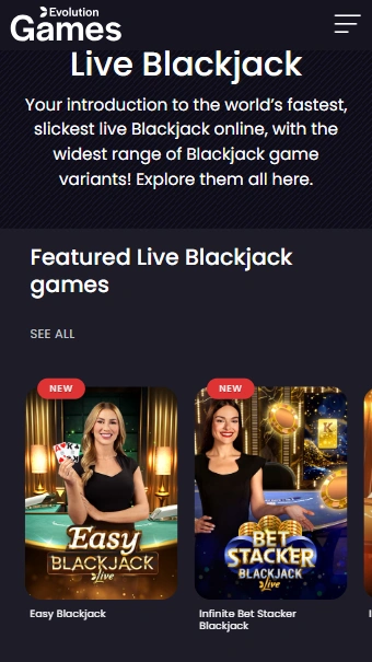 Profitez Live-Blackjack Online pour le Plaisir et Win