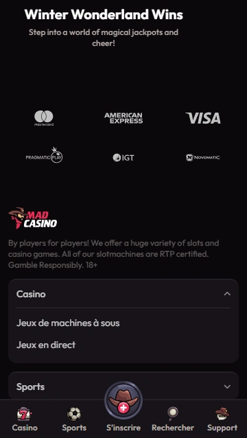 Plongez du Vérifié Mad-Casino Avis pour les Joueurs de la France